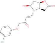 [3aa,4a(E),5b,6aa]-4-[4-(3-Chlorophenoxy)-3-oxo-1-butenyl]hexahydro-5-hydroxy-2H-cyclopenta[b]fura…