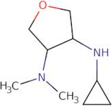3-(Cyclopropylamino)-4-(N,N-dimethylamino)-tetrahydrofuran