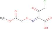 4-Chloro-2-(Z)-methoxycarbonyl methoxyimino-3-oxybutyricacid