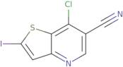 7-Chloro-2-iodothieno[3,2-b]pyridine-6-carbonitrile