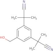 2-[3-(1-Cyano-1-methylethyl)-5-(hydroxymethyl)phenyl]-2-methylpropanenitrile