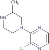 2-Chloro-3-(3-methylpiperazin-1-yl)pyrazine