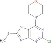 5-Chloro-2-(methylthio)-7-(morpholin-4-yl)thiazolo[4,5-d]pyrimidine