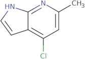 4-Chloro-6-methyl-1H-pyrrolo[2,3-b]pyridine