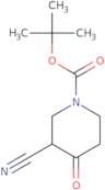 3-Cyano-4-oxo-piperidine-1-carboxylic acid tert-butyl ester