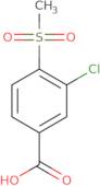 3-Chloro-4-(methylsulfonyl)benzoicacid