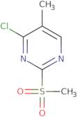 4-Chloro-5-methyl-2-(methylsulfonyl)pyrimidine