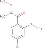 4-Chloro-N,2-dimethoxy-N-methylbenzamide