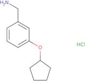 (3-(Cyclopentyloxy)phenyl)methanamine hydrochloride