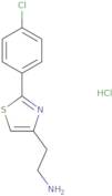 2-(2-(4-Chlorophenyl)thiazol-4-yl)ethanamine hydrochloride