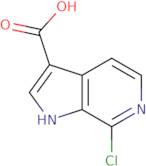 7-Chloro-1H-pyrrolo[2,3-c]pyridine-3-carboxylic acid