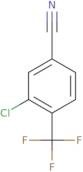 3-Chloro-4-(trifluoromethyl)benzonitrile