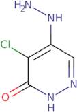 4-Chloro-5-hydrazinylpyridazin-3-ol