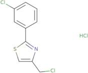 4-(Chloromethyl)-2-(3-chlorophenyl)thiazole hydrochloride