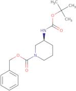 (S)-1-Cbz-3-Boc-Aminopiperidine