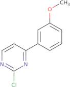 2-Chloro-4-(3-methoxyphenyl)pyrimidine