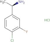 (R)-1-(4-Chloro-3-fluorophenyl)ethanamine hydrochloride