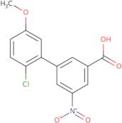 2'-Chloro-5'-methoxy-5-nitro-[1,1'-biphenyl]-3-carboxylic acid