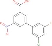 3'-Chloro-5'-fluoro-5-nitro-[1,1'-biphenyl]-3-carboxylic acid