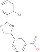 5-(2-Chlorophenyl)-3-(3-nitrophenyl)-1,2,4-oxadiazole