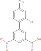 2'-Chloro-4'-methyl-5-nitro-[1,1'-biphenyl]-3-carboxylic acid