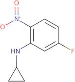 N-Cyclopropyl-5-fluoro-2-nitroaniline