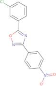 5-(3-Chlorophenyl)-3-(4-nitrophenyl)-1,2,4-oxadiazole