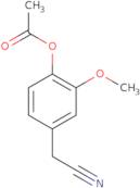 4-(Cyanomethyl)-2-methoxyphenyl acetate