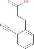 3-(2-Cyanophenyl)propanoic acid