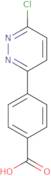 4-(6-Chloropyridazin-3-yl)benzoic acid