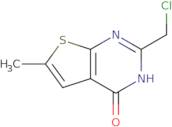 2-(chloromethyl)-6-methylthieno[2,3-d]pyrimidin-4(3H)-one(SALTDATA: FREE)