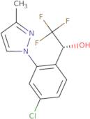 (1R)-1-[4-Chloro-2-(3-methyl-1H-pyrazol-1- yl)phenyl]-2,2,2-trifluoroethan-1-ol