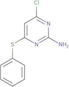 4-Chloro-6-(phenylsulfanyl)-2-pyrimidinylamine
