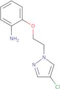 2-[2-(4-Chloro-1H-pyrazol-1-yl)ethoxy]aniline