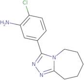 2-Chloro-5-(6,7,8,9-tetrahydro-5H-[1,2,4]triazolo[4,3-a]azepin-3-yl)aniline