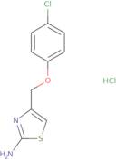 4-(4-Chlorophenoxymethyl)-1,3-thiazol-2-amine hydrochloride