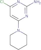 4-Chloro-6-piperidin-1-yl-pyrimidin-2-ylamine