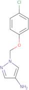1-[(4-Chlorophenoxy)methyl]-1H-pyrazol-4-amine