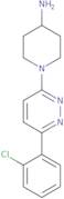 1-[6-(2-Chlorophenyl)pyridazin-3-yl]piperidin-4-amine