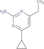 4-Cyclopropyl-6-ethylpyrimidin-2-amine