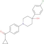 (4-(4-(4-Chlorophenyl)-4-hydroxypiperidin-1-yl)phenyl)(cyclopropyl)methanone