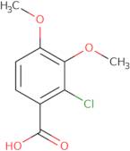 2-Chloro- 3, 4 - dimethoxybenzoic acid