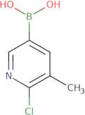 (6-Chloro-5-methylpyridin-3-yl)boronic acid