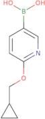 2-(Cyclopropylmethoxy)pyridine-5-boronic acid