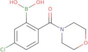 5-Chloro-2-(morpholine-4-carbonyl)phenylboronic acid