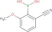 2-Cyano-6-methoxyphenylboronic acid