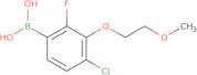 4-Chloro-2-fluoro-3-(2-methoxyethoxy)phenylboronic acid