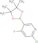 2-Chloro-4-fluoropyridine-5-boronic acid, pinacol ester