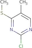 2-Chloro-5-methyl-4-(methylsulfanyl)pyrimidine