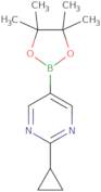 2-(Cyclopropyl)pyrimidine-5-boronic acid pinacol ester